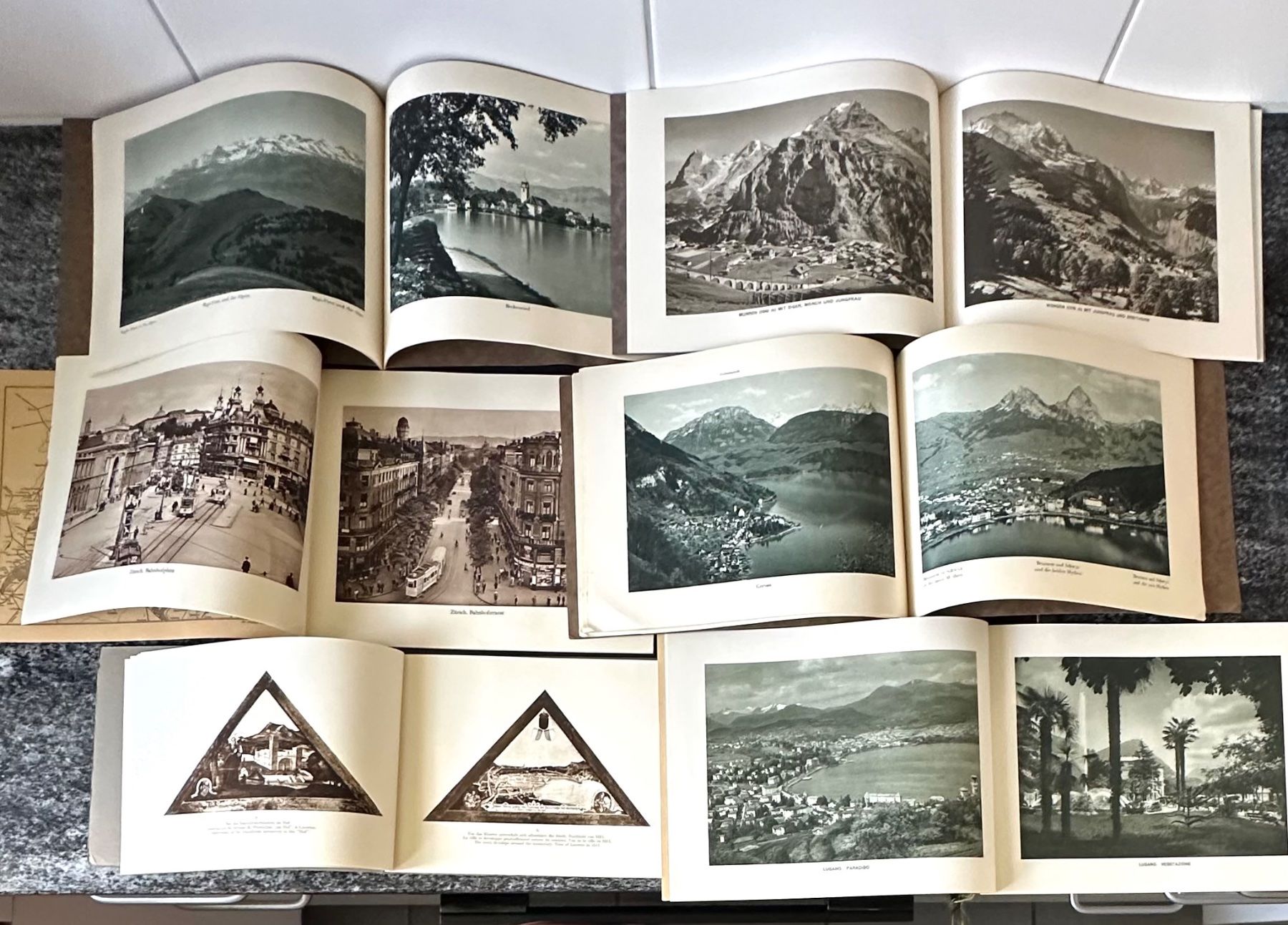 Album: 6 antike historische Alben Schweiz – Usato da Zürich venduto da brazerola 1
