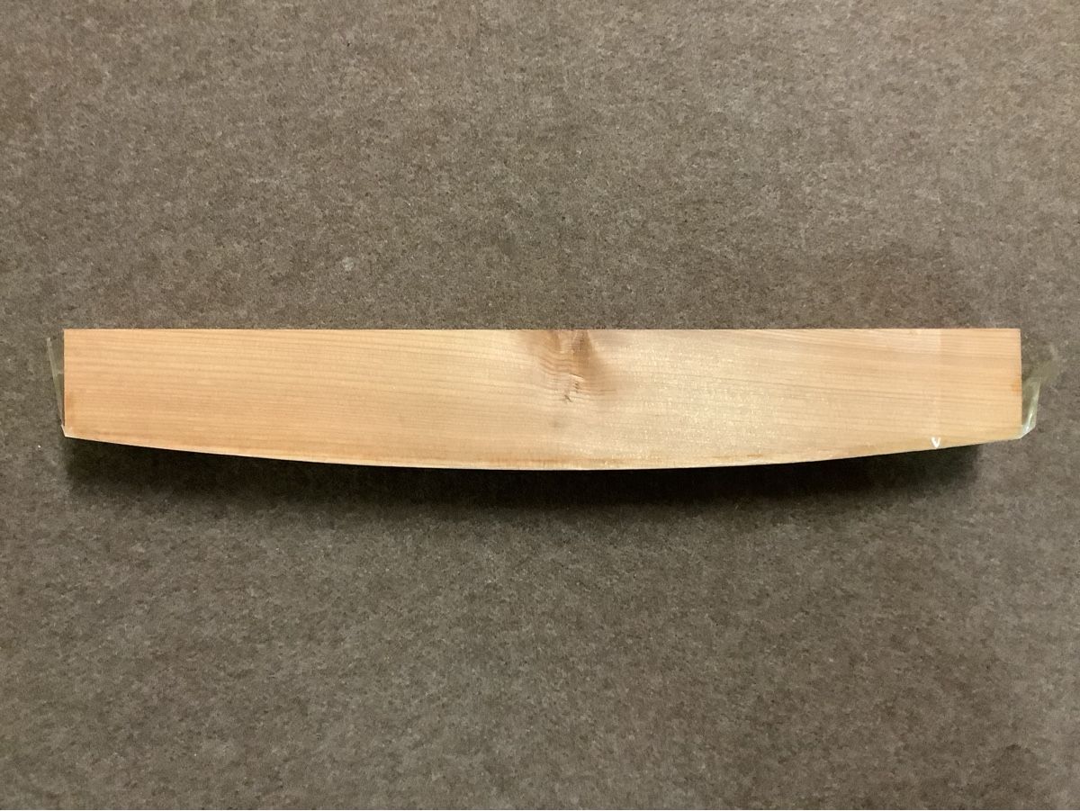 Articoli in legno: Massive Holzlatte, gewölbt, 55 cm  – Nuovo e nell'imballaggio originale da Adlikon b.Regensdf venduto da Abraxas09 5