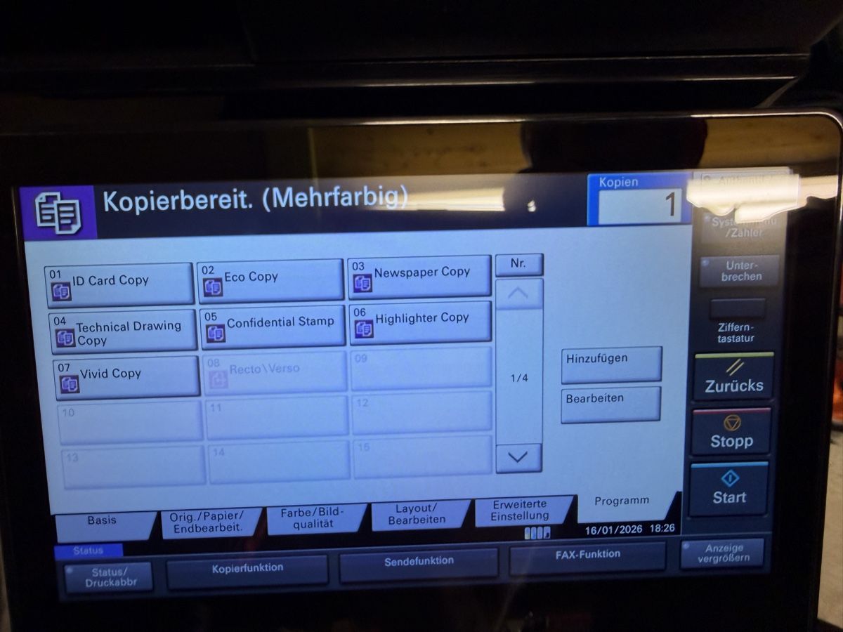 Kyocera Fotocopiatrici: Kyocera Taskalfa 4053ci – Usato da Zürich venduto da Zvijerka 7