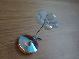 NEU - Swarovski Blumen-Kristall Deko mit Box