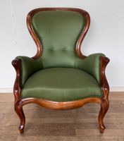 Antiker Louis-Philippe Sessel, Mitte 19Jh.