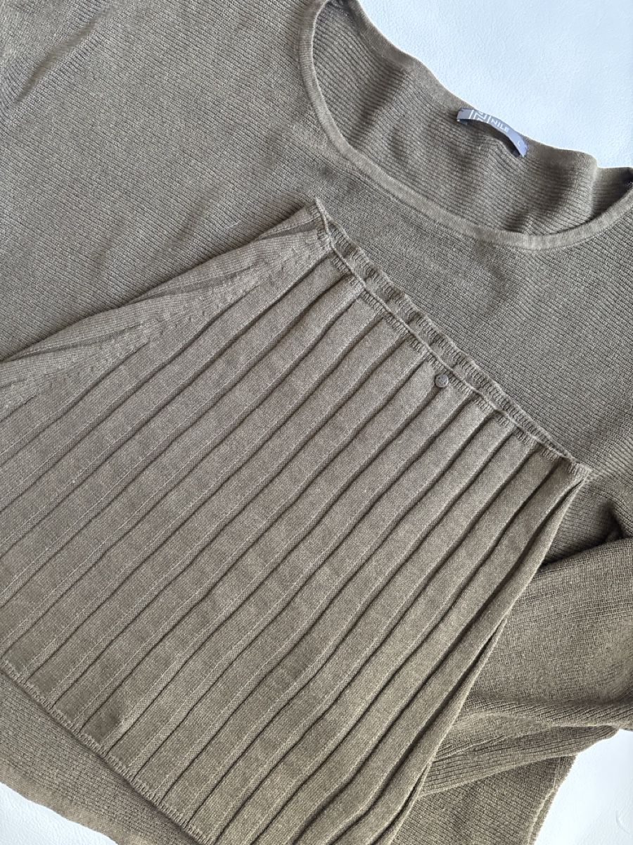 Nile Pullover & Sweatshirts: NILE Strickpullover, Khaki, Gr. L – Gebraucht aus langenthal von rundholz7 5