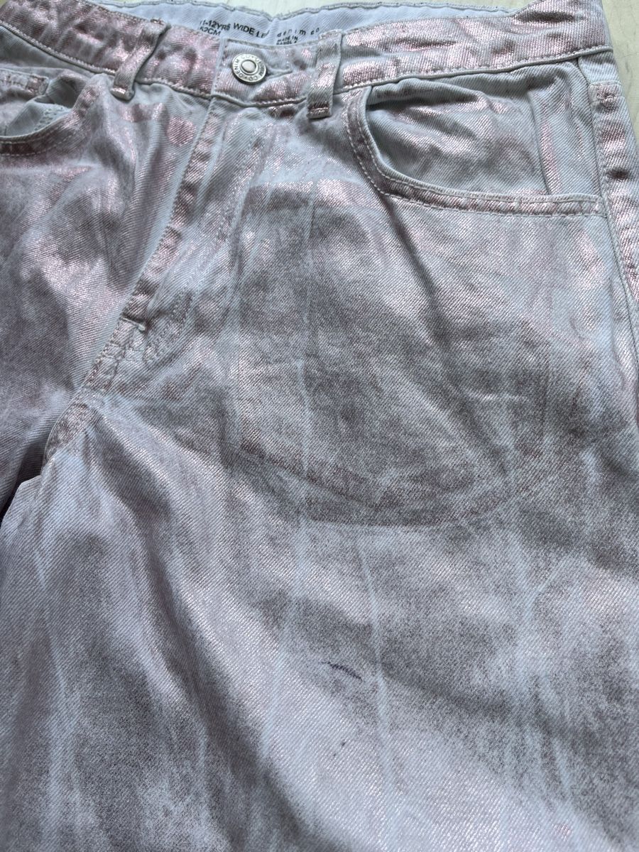 Pantaloni: Glitzernde Jeans ✨ Gr.152 – Usato da Bern venduto da piweli 3