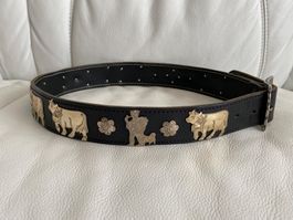 Appenzeller Chüeli-Gurt Original von Hampi Fässler, Sattler