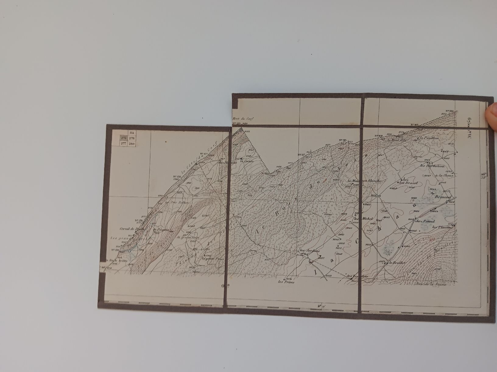 Landkarten & Atlanten: Topographical Map  Switzerland Historic – Gebraucht aus Versoix von lpid69 4