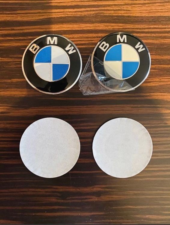 4x BMW 68mm Floating Nabendeckel Felgendeckel Nabenkappe Radkappen Feststehend NEU! - België