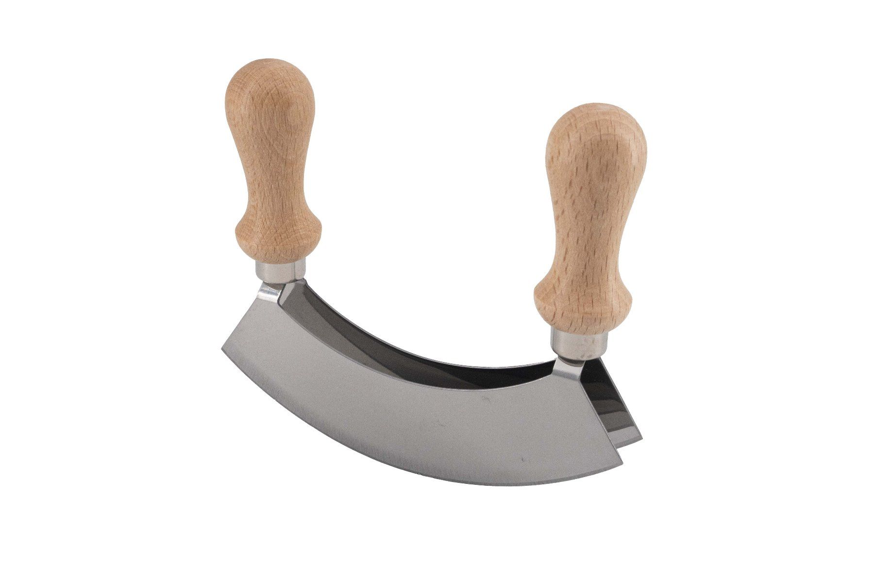 Coltelli da cucina: Edelstahl Kräuter Wiegemesser – Nuovo e nell'imballaggio originale da Pfäffikon ZH venduto da justnatur