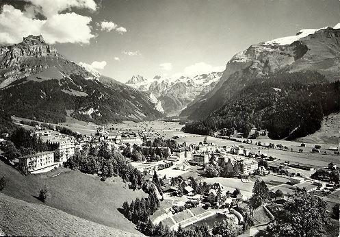 Ansichtskarten: ENGELBERG mit Hahnen, Spannörter, Titlis – Gebraucht aus Jona von philajona