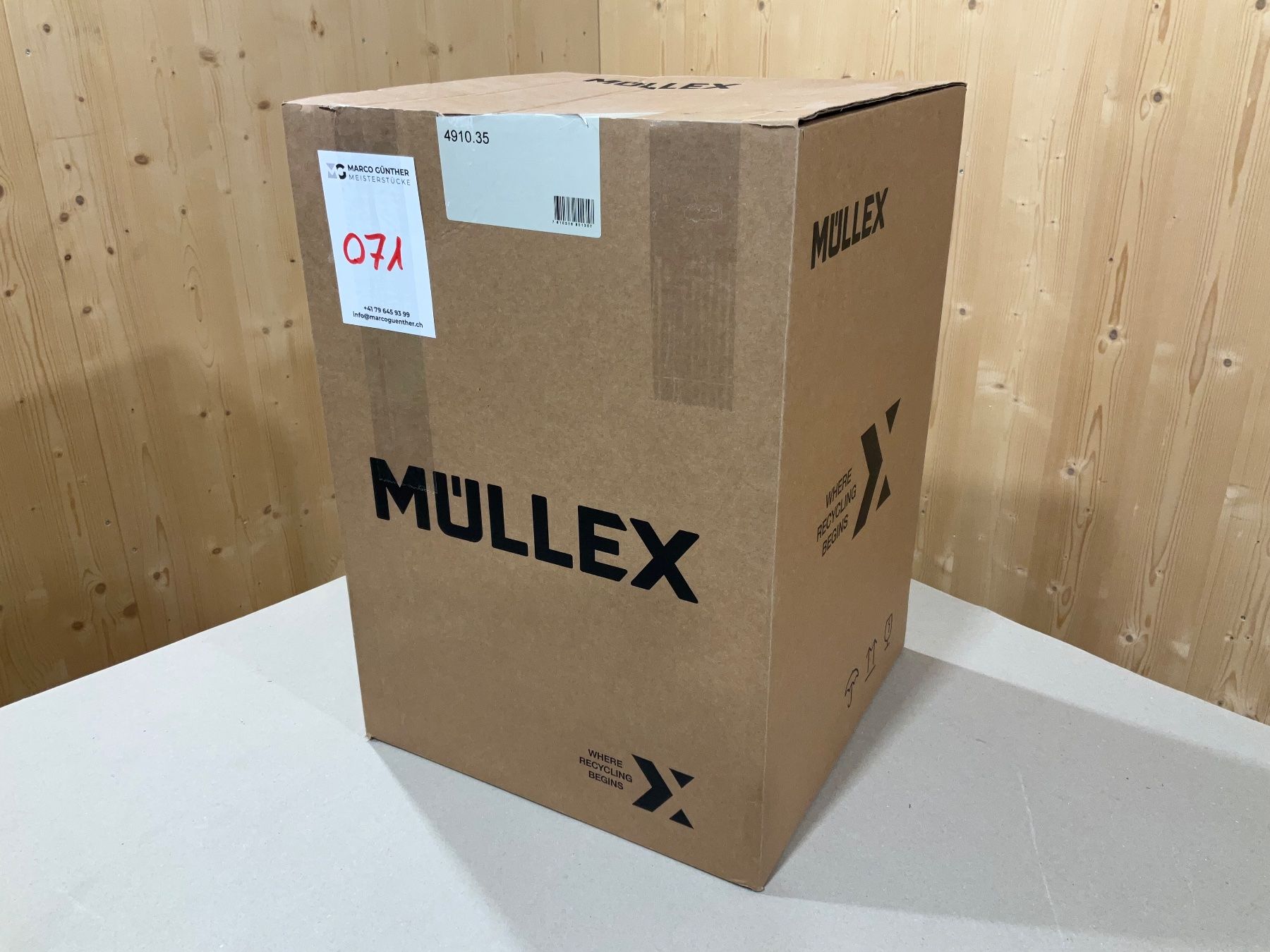 Müllex Cestini per rifiuti: 071 Müllex Abfallsystem SINGLE 35 – Nuovo e nell'imballaggio originale da Derendingen venduto da Meisterstuecke 4