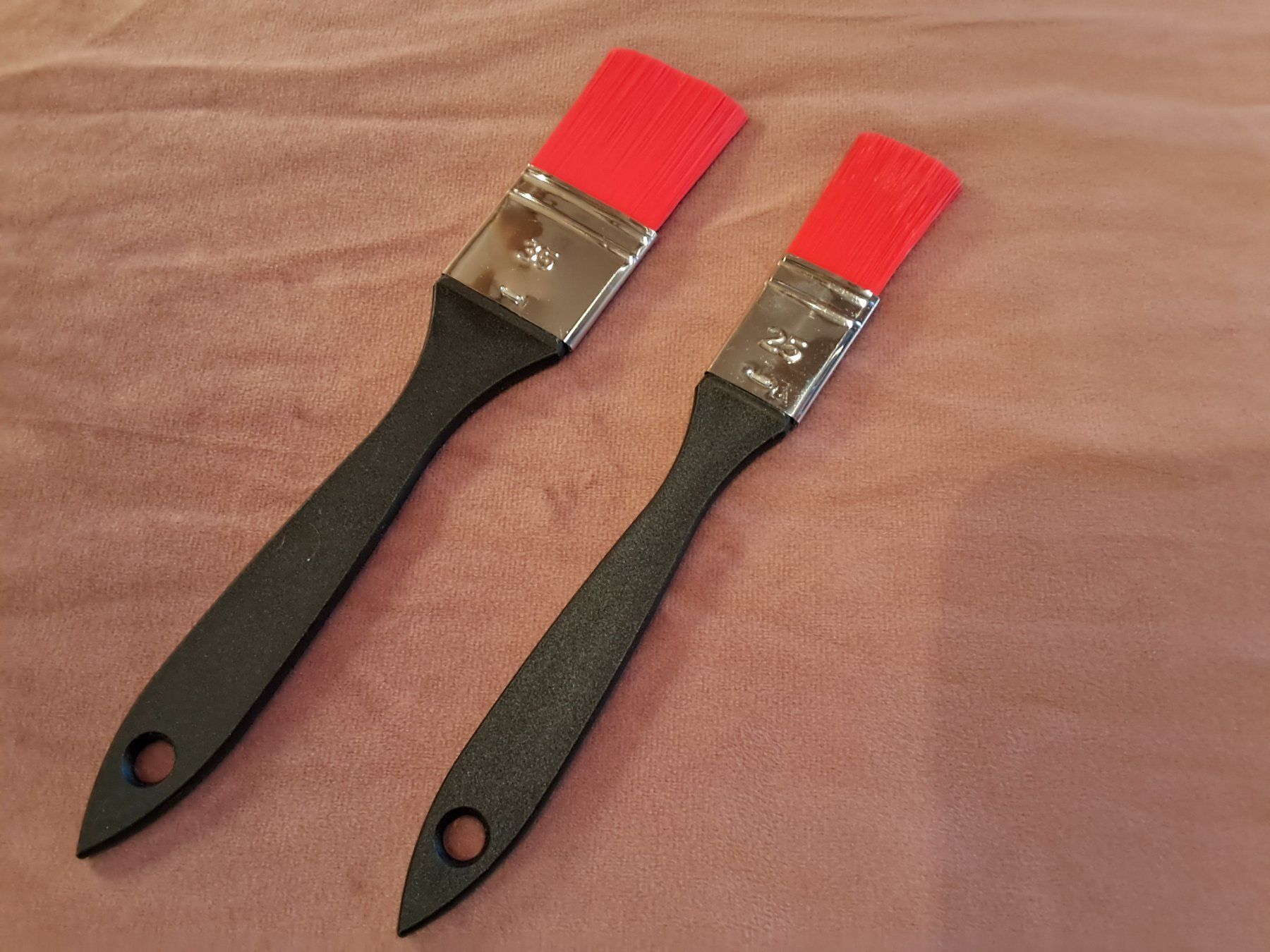 Altro per cucinare: 2 er Set Backpinsel 25mm & 35mm – Nuovo (secondo la descrizione) da Rüegsbach venduto da hpl02