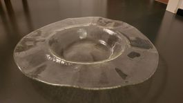 handgefertigte "Mare" Schale von Glasi Hergiswil ca.50cm