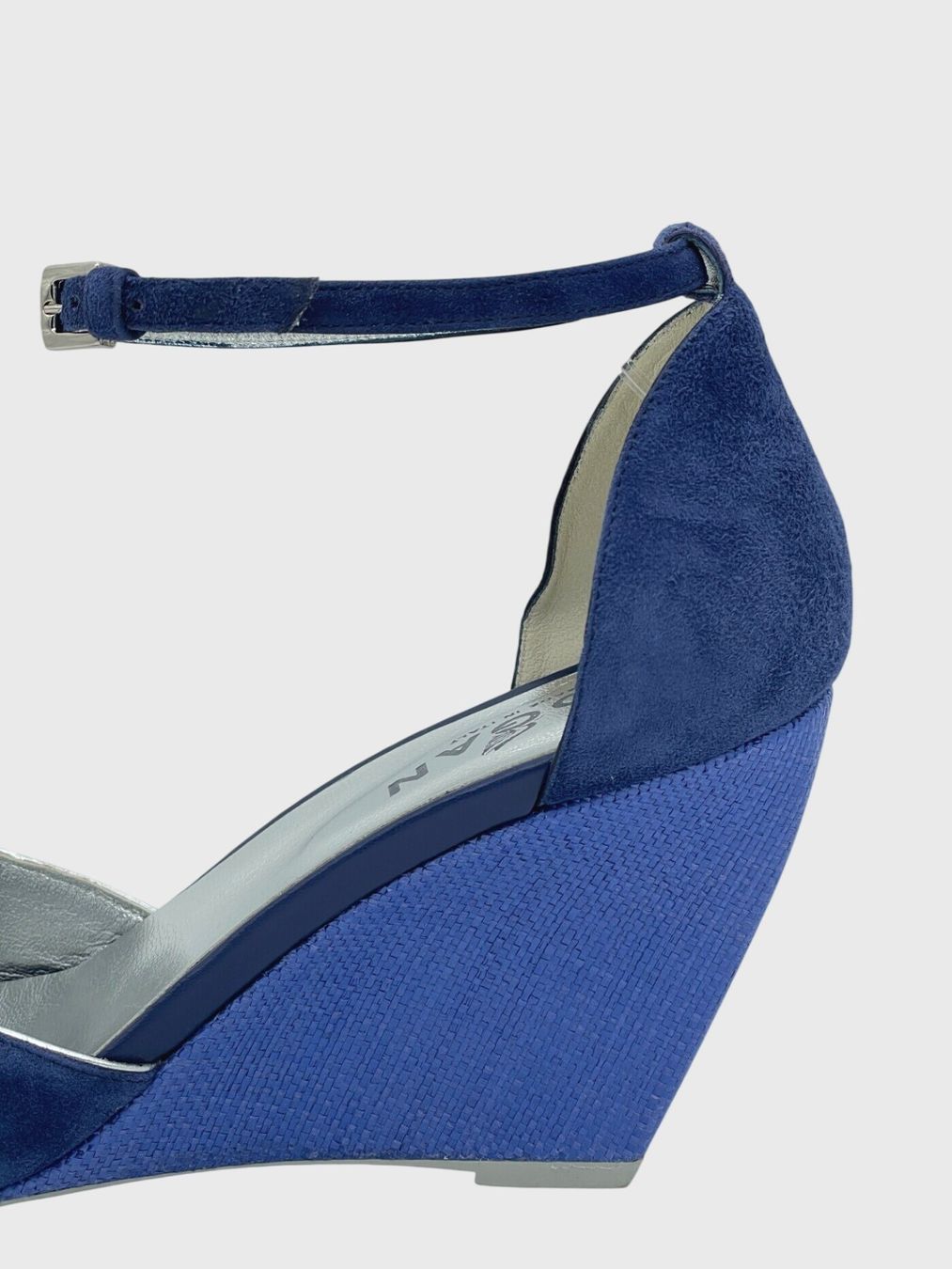 Hogan Scarpe da donna: Hogan PT3020 Sandale mit Absatz EU 39.5 Blau – Nuovo e nell'imballaggio originale da Zürich venduto da shoe_shop 4