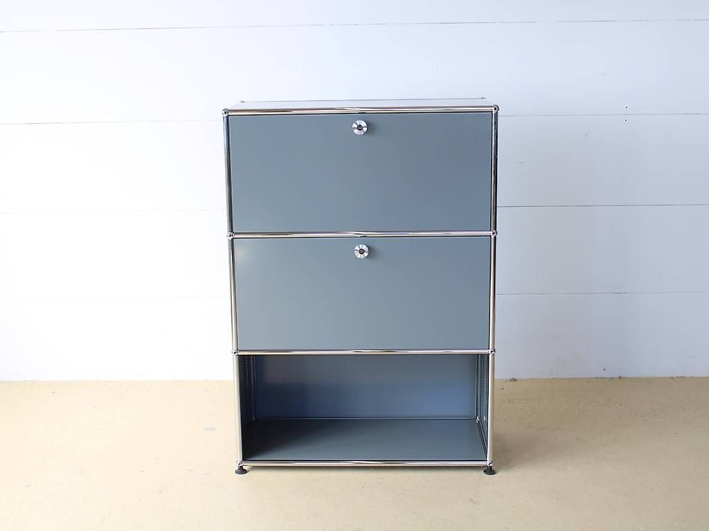 USM Scaffali: USM Sideboard in Mittelgrau neuwertig – Usato da Meinisberg venduto da atelier_TILIJA 5