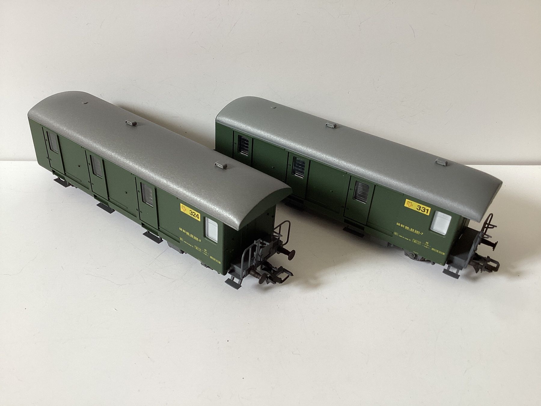 Aku Modellini di ferrovie: Aku Kull 4000F 4001F Post SBB 1:87 H0 – Usato da Effretikon venduto da simtek_de 2