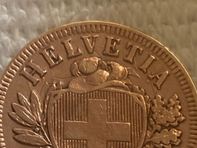 Alle Münzen: 2 centimes/rappen 1908 Abart – Gebraucht aus Nyon von Ilmi09 1