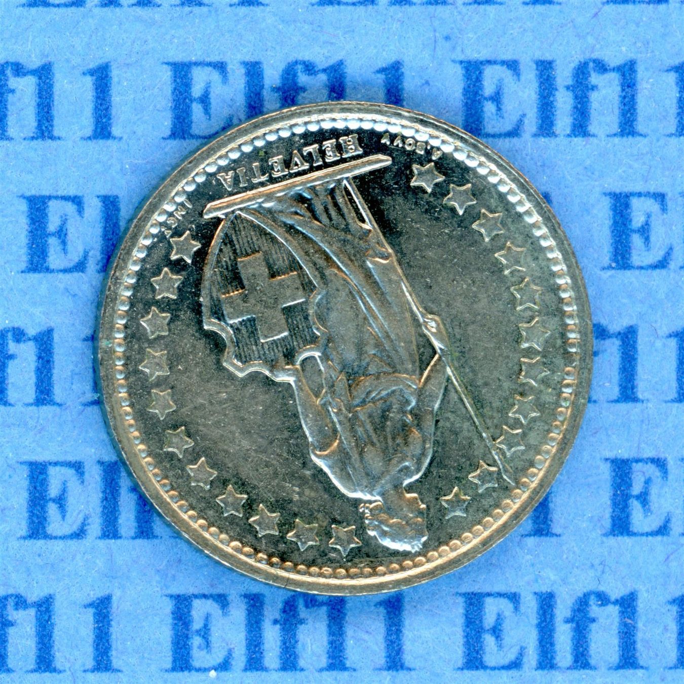 Tutti le monete: CHF___0.50 1972 -stgl 50 Rappen – Nuovo (secondo la descrizione) da Widnau venduto da Elf11 1