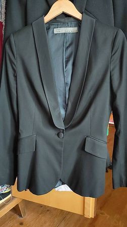 Zara Anzug Damenkleid schwarz
