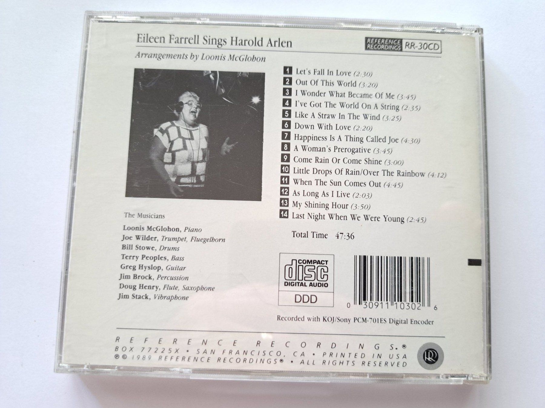 CD: CD Eileen Farrell – Sings Harold Arlen – Usato da Pully venduto da bro_n52j 1