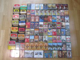 Musik Kassetten Sammlung ab 1.- Fr.