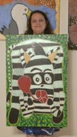Selina Bucher Bild Zebra(Muss abgeholt werden)