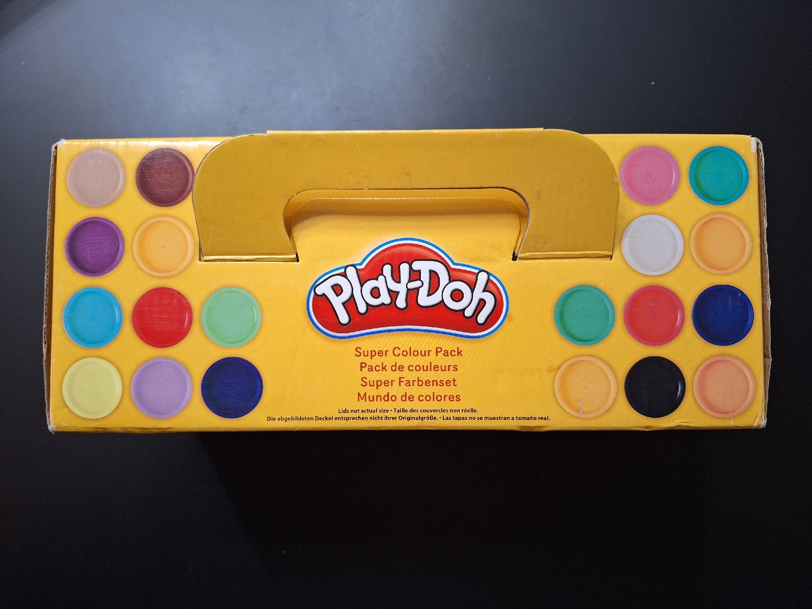 Play-Doh Materiale per modellare: Play-Doh Schulbus Super Colour Pack, 20 Farben, NEU – Nuovo e nell'imballaggio originale da Jegenstorf venduto da Cherry94 1