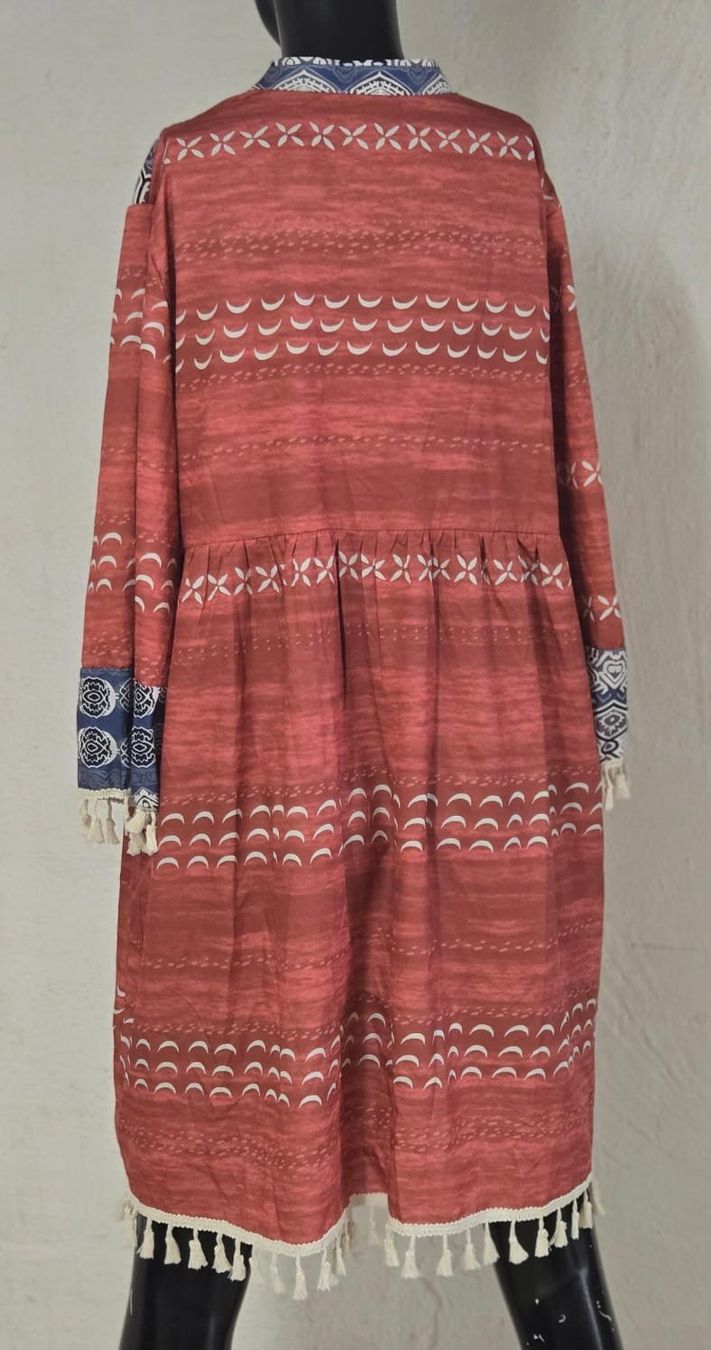 Kleider: Sommerliches Boho Kleid, Grösse XL, neu – Neu (gemäss Beschreibung) aus Rheinsulz von Gilea 3