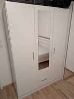 Zu verschenken: Weisser Drehtürenschrank (130 x 193 x 54 cm)