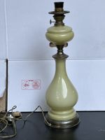 Large Rare Vintage Italian 1960s Table Lamp,Opaline