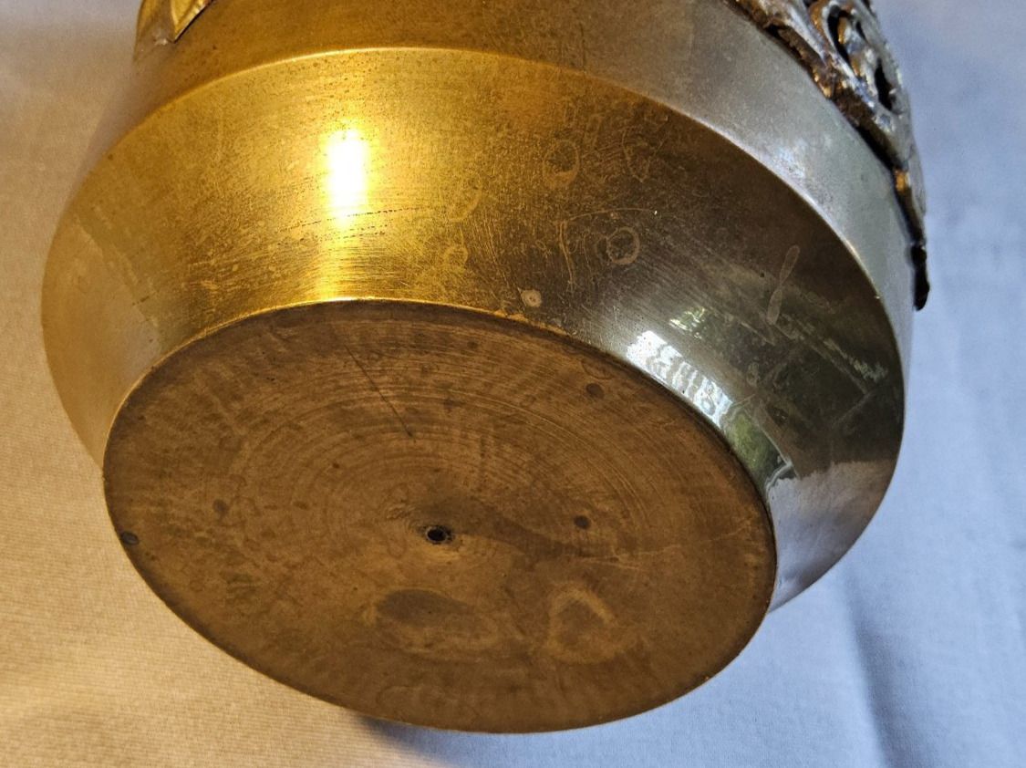 Vasi & Recipienti: Alte Bronze/Messing Vase China/Tibet? – Usato da Zürich venduto da sanwit 5