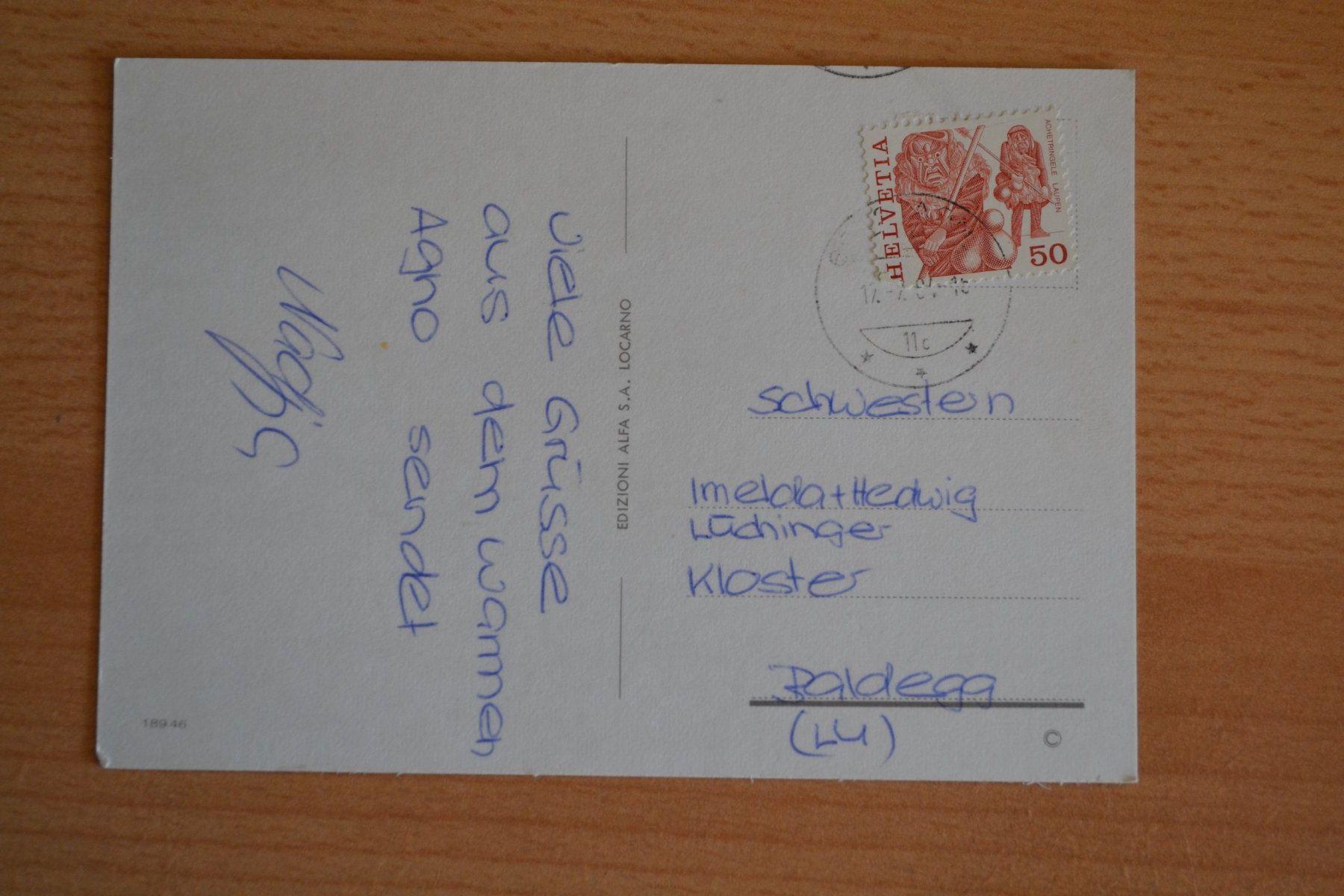 Cartes postales: AK Agno TI – D'occasion à Beinwil am See par kajak55 1