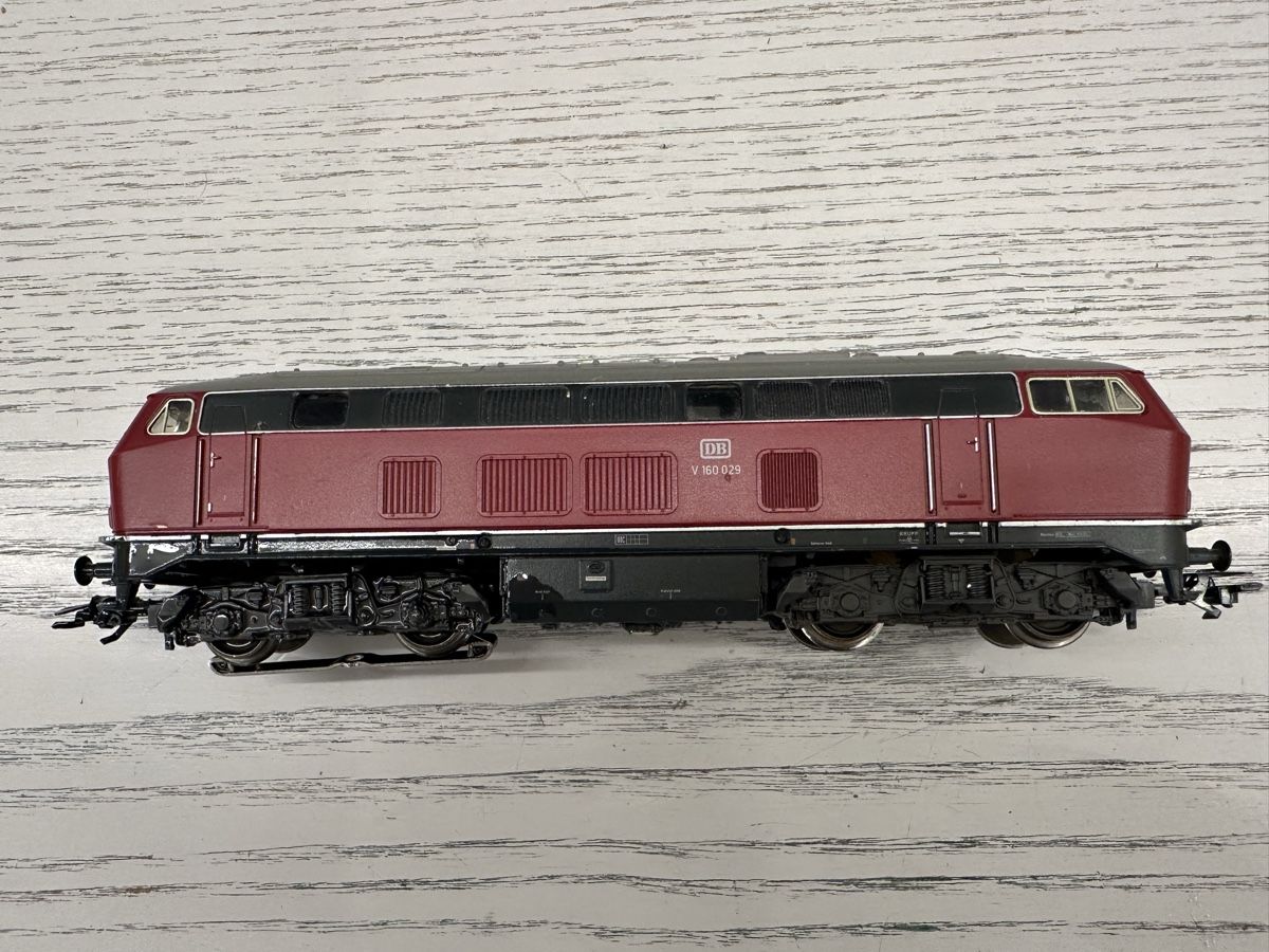Märklin Modellini di ferrovie: Märklin 3075 DB V 160  mfx digital HLA – Usato da Lupsingen venduto da New-Haven 3