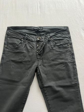 Damen Jeanshose dunkel grau "Marco di Renzo" Gr. 36