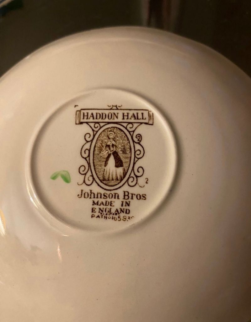 Johnson Brothers Set di piatti: Johnson bros Haddon Hall Tea oder Kaffe Set – Nuovo (secondo la descrizione) da Fällanden venduto da LetiRobi 3