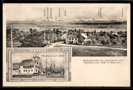 Berg /TG, Gasthaus zum Adler, Totalansic