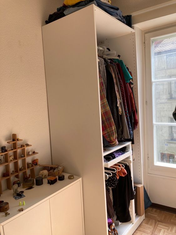 Gebrauchter Ikea Schrank Pax 5875202 weiss Kaufen auf Ricardo