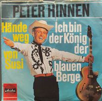 Vinyl-Single Peter Hinnen - ich bin der König der blauen Ber
