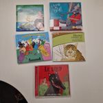5 CD's pour enfants - Barbapapa, Babar, etc