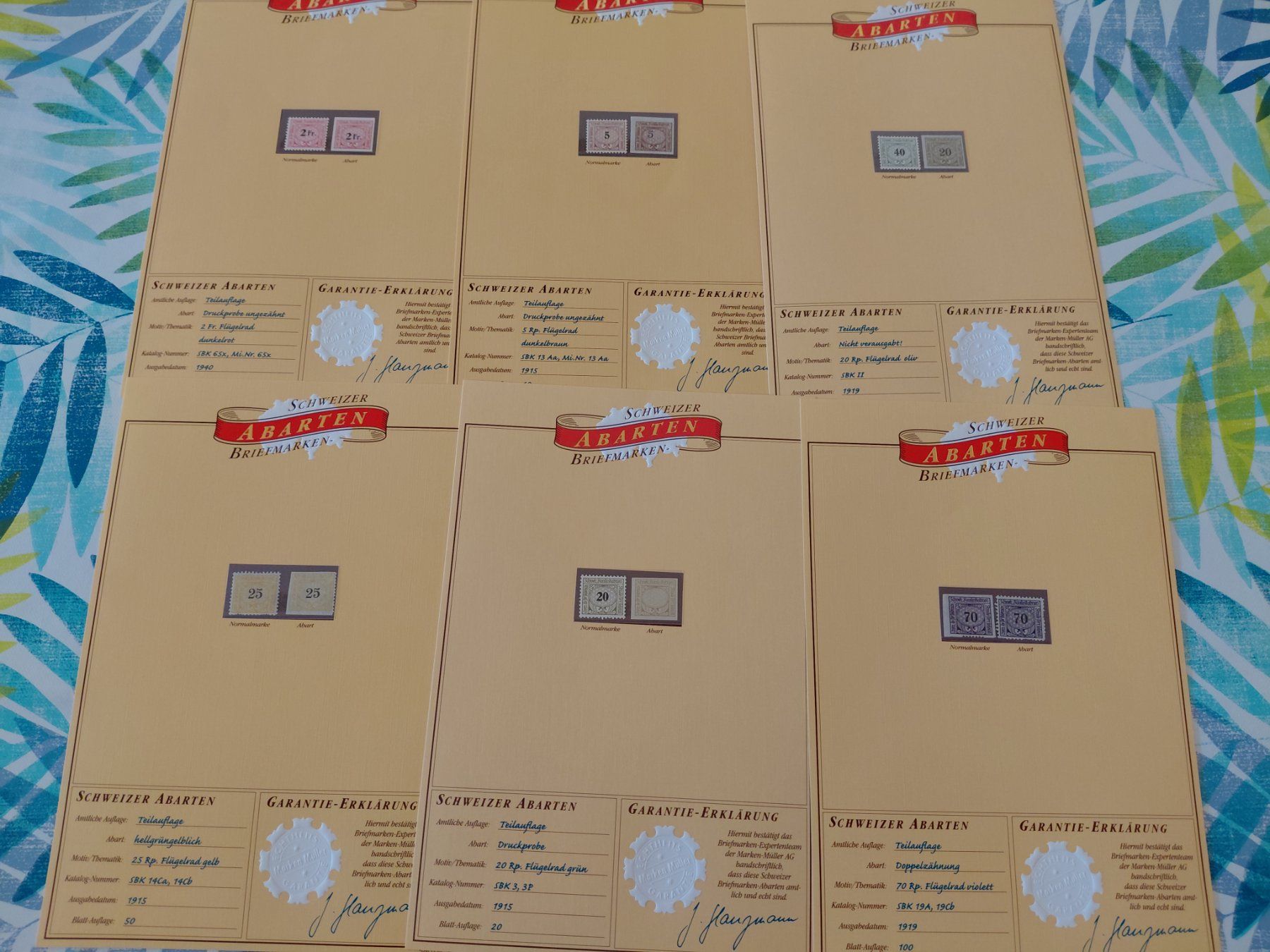 Tous les timbres: Tolles Set Bahnpostm Abarten – D'occasion à Horw par Onurb008 1
