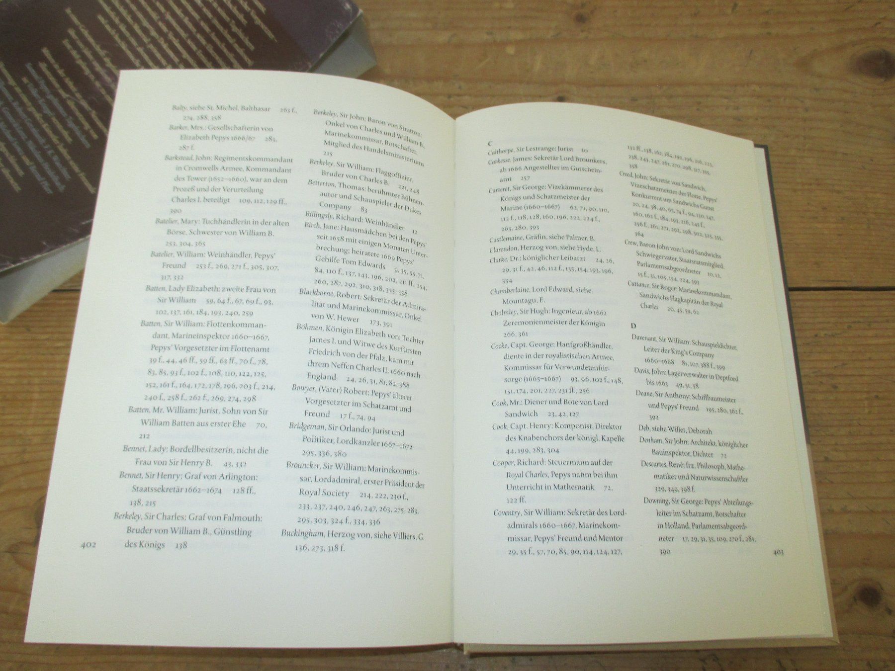 Libri: Samuel Pepys - Die geheimen Tagebücher – Usato da Flims - Dorf venduto da Stagediver 5