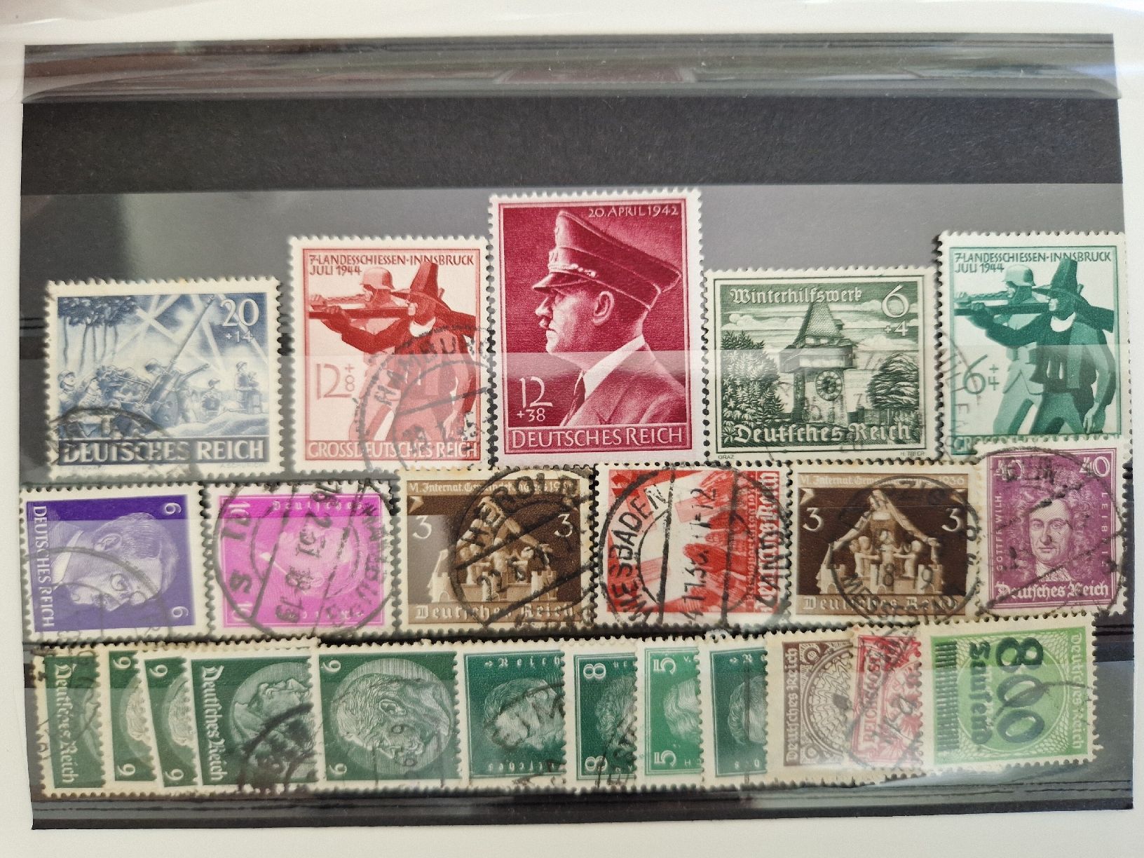Tutti i francobolli: Deutsches Reich Briefmarken – Usato da St. Gallen venduto da Enrico_SG