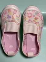 H&M Kinder Finken Gr. 28 Rosa mit buntem Muster