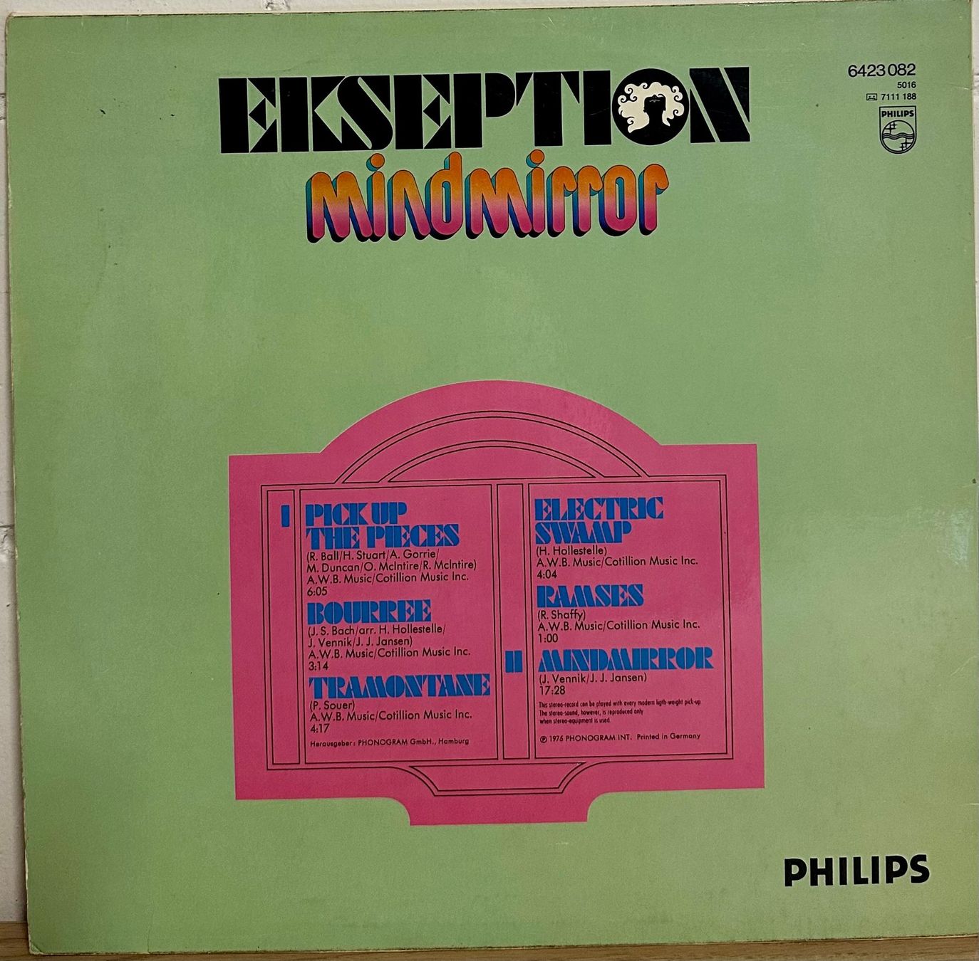 Dischi in vinile: Ekseption - Mindmirror // LP: VG+; Sleeve: VG+ – Usato da Zürich venduto da saltbee 1