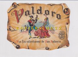 Etikette für Wein - Valdoro (Vin fin de San Antonio) /bd