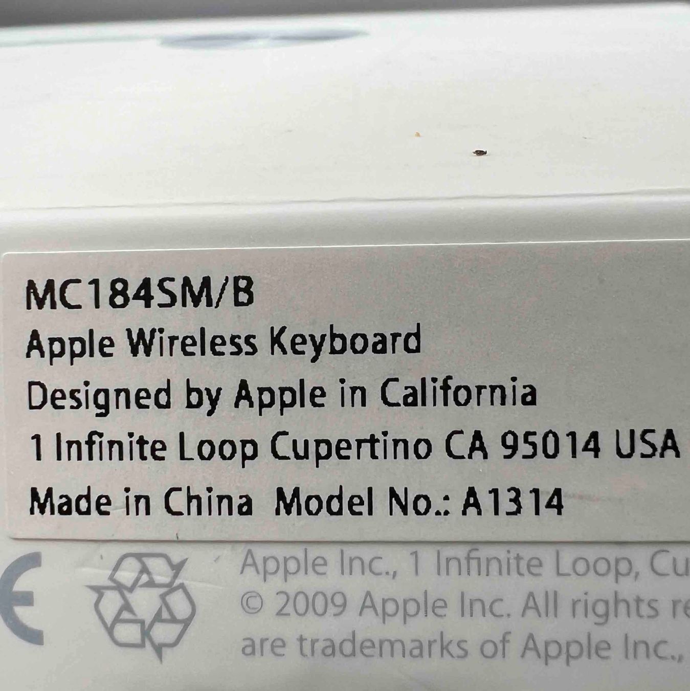 Apple Tastiere: Apple Wireless Keyboard Model A1314 Bluetooth gebraucht – Usato da Häusernmoos venduto da adlerfedern 4