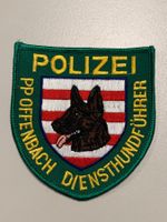 Patch Polizei HUNDEFÜHRER PP OFFENBACH