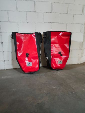 VAUDE Fahrradtaschen 24L (48L) – wasserdicht + 2 MSX