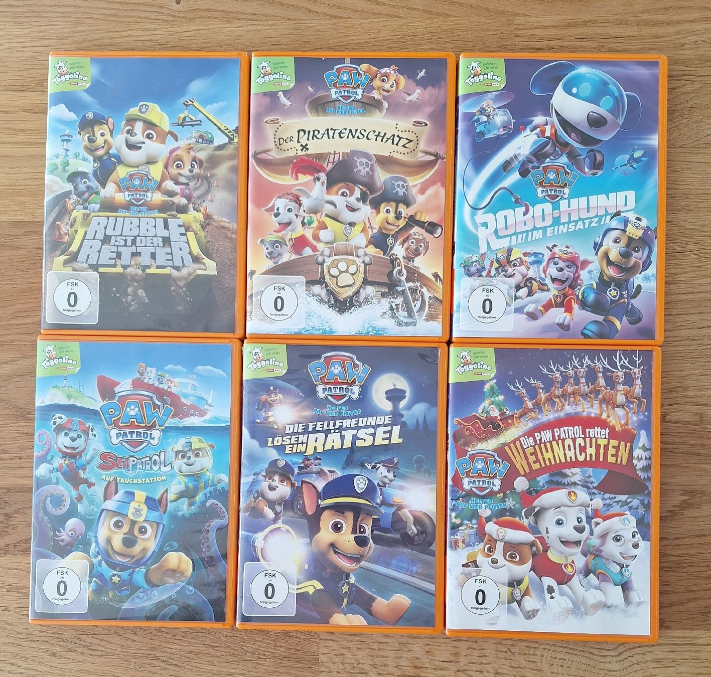 Tutti i DVDs: 6 Paw Patrol DVD – Usato da Sissach venduto da luvama