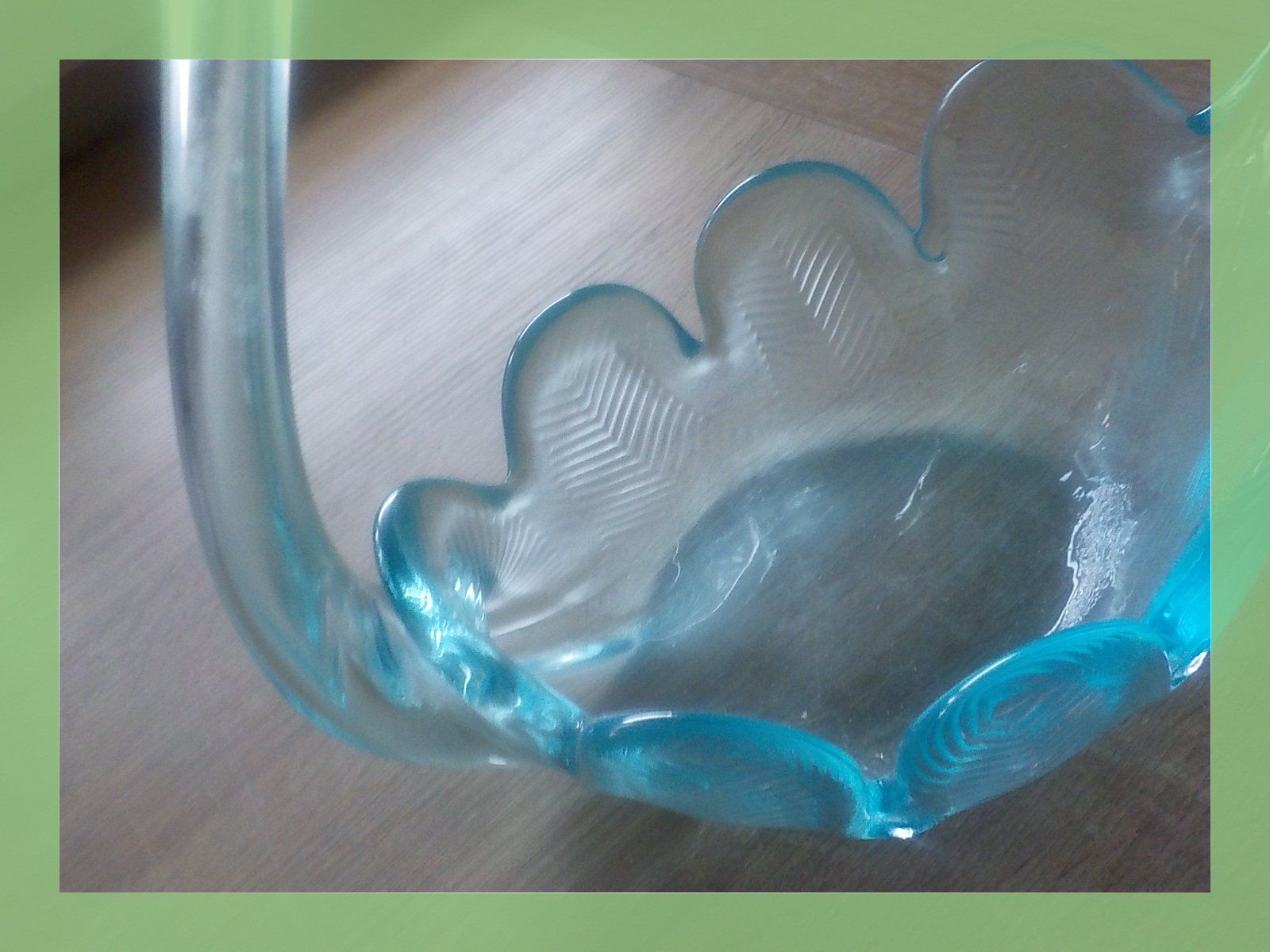 Statuette: Glasfigur Schwan Dekoration blau gebraucht – Usato da Bülach venduto da Freieck 7