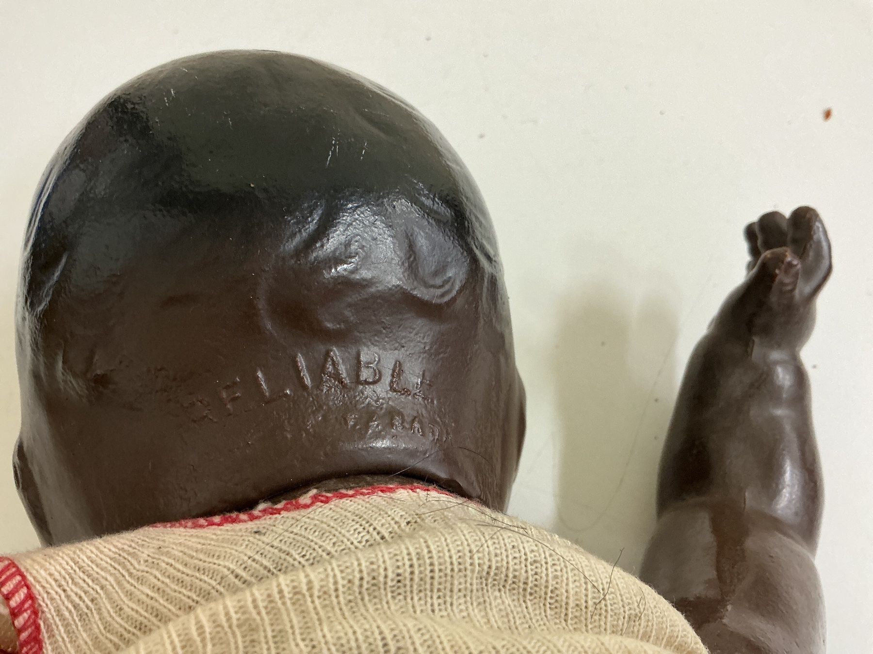 Bambole: Antike Puppe dunkelhäutig Canada – Usato da Bern venduto da vielerart 4