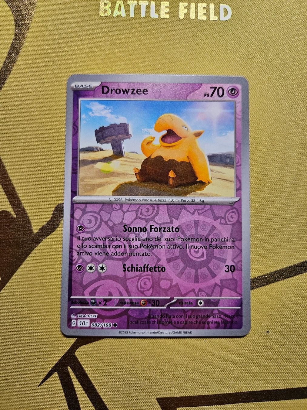 Pokémon Carte collezionabili: Scarlet & Violet - Drowzee – Usato da Bellinzona venduto da Pokemarco